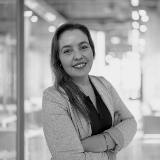 Valeria Vásquez, co-fundadora y socia de V3 Propiedades